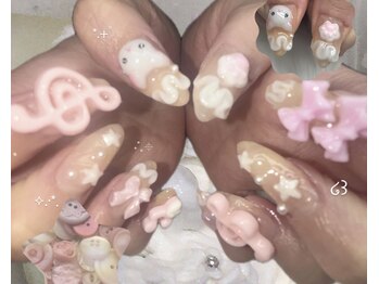 プリンセス(Princess)/平成女児ネイル6900円