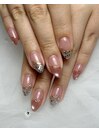 定額ネイル華やか
