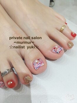 プライベート ネイルサロン マーマ(murmur)/フットネイル