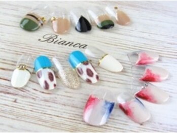 ビアンカ 美浜店(Bianca)/人気のハンドネイル¥6900コース