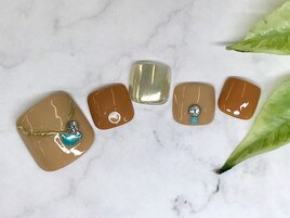 ミラー　ニュアンス　シェル　秋