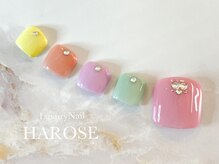 ラグジュアリーネイル ハローズ(HAROSE)/フットマンスリージェルコース