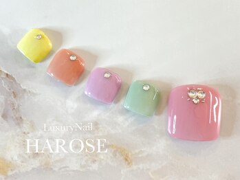 ラグジュアリーネイル ハローズ(HAROSE)/フットマンスリージェルコース