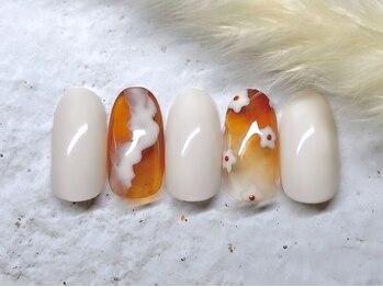 アヤ(AYA)/お花ネイル