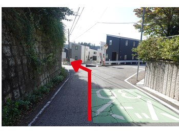 宇都宮整体院 咲/明保院への道順２(駒生運動公園)