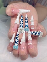 ラッキーネイル(lucky nail)/スーパーロング持ち込みデザイン