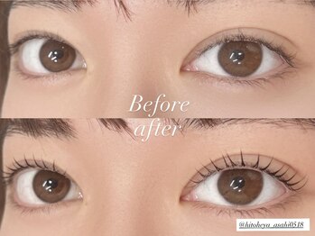 ヒトヘヤ 松江店/似合わせまつげパーマ