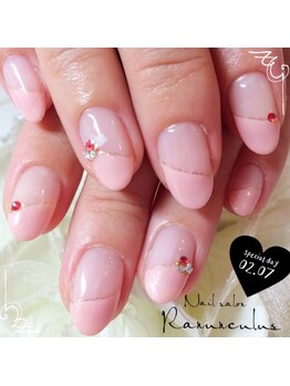 ラナンキュラス(Ranunculus)/シンプル☆ぴんくフレンチ