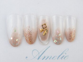 アメリ(Amelie)/シェル/塗りかけ/ラメ