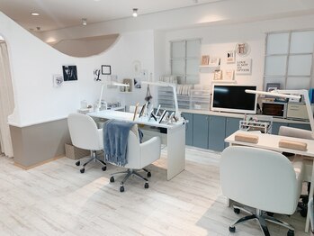 ベリル ネイルアンドアイラッシュ(beryl)/ネイルの施術スペースです＊