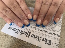 バーチャルフレンチネイル