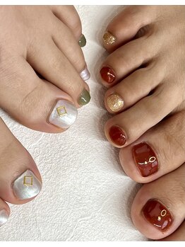サクラ(SAKURA)/親子で夏ネイル♪