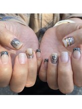 クララメイエキミュークス(CLALA Meieki μX)/冬ネイル