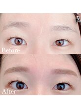 トリートラッシュ 町田(TREATLASH)/アイブロウWAXで左右差解消！