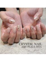 クリスタルネイル アミュプラザおおいた店(CRYSTAL NAIL)/