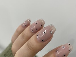 ホロラメドットシンプル透明感