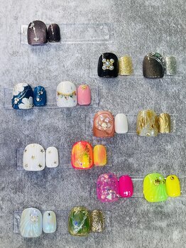 ネイル ユナ(nail YUNA)/フット検定デザイン