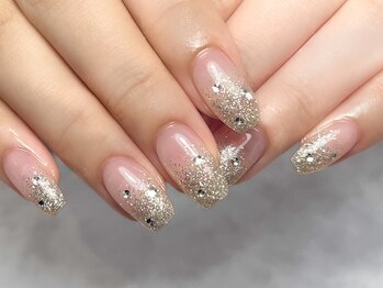 ティファアイラッシュアンドネイル 武蔵小杉(Tiffa eyelash&nail)の写真/【武蔵小杉9:00~21:00】《パラジェル》オフィスOKなシンプルデザイン多数♪丁寧な施術でモチも仕上がりも◎