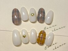 ココネイル(CoCo Nail)/秋チェックネイル★