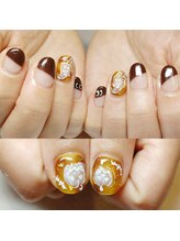 マニエネイル(mani e nail)/ハロウィン気分を指先から♪