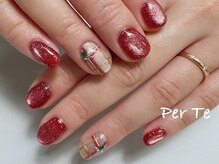 ペルテ 浦和(Per Te)/クリスマス/シンプルネイル/浦和