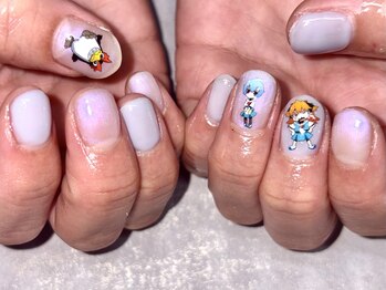 エヴァンゲリオンネイルシール