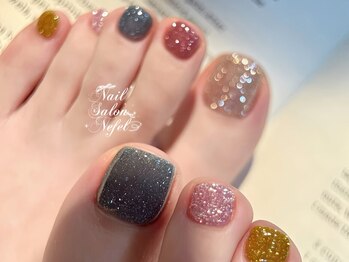 ネフェル(Nefel)の写真/【FOOT】ワンカラー/マグネット/フラッシュ6480円→5980円★ 300色から選べる！足元も抜かりなく可愛く♪