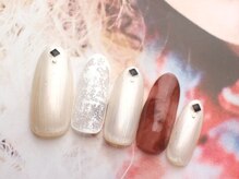 ネイルサロン ティディ(TIDY)/ニュアンスネイル/べっこう