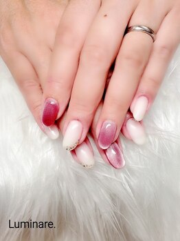 ルミナーレバイルチカ 門戸厄神店(Luminare by Luccica)の写真/爪が薄い、乾燥で荒れてしまう、ジェルができないけど爪は綺麗に…あなたのお爪のお悩み解消します♪