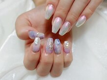 プティ アイビューティ 京橋店(peTiT eyebeauty)/ニュアンス　マグネットネイル