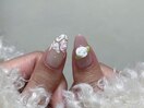 お花ネイル