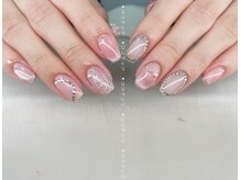 ココナッツネイル/キラキラネイル