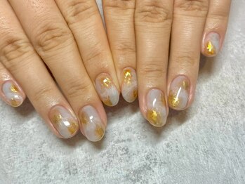 レアレアネイル(Lealeanail)/【パラジェル】ニュアンスネイル