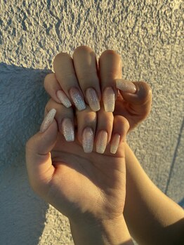 ホワイトグラデ