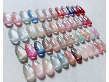 コエネイル 大橋店(Koe nail)/フラッシュ水光マグネットネイル