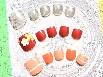 ネイルミュージアム(Nail Museum)/【トレンド】シンプルフラワー