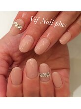 ヴィフネイルプラス(Vif Nail plus)/シンプルデザイン