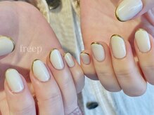 フリープ(freep)/ホワイトネイル 春 夏 秋 冬