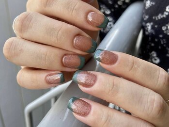 ニコルネイル(nicole nail)/カラーフレンチネイル
