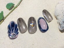 グリッター(GLITTER)/マーメイドネイル