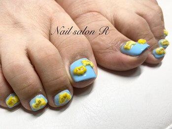 ネイルサロン アール(Nail salon R)/フットワンカラー