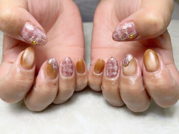 ココズルーム(KOKO's Room)/ツイードネイル