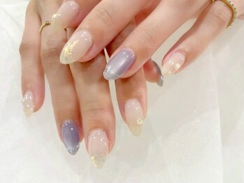 マグネットネイル/夏デザイン