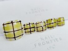 ネイルフロンティア 吉祥寺(NAIL FRONTIER)/Mピスタチオチェック8980円～