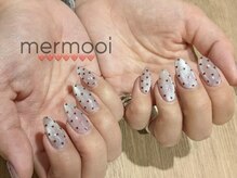 メルモーイ(mermooi)/ハートホロネイル