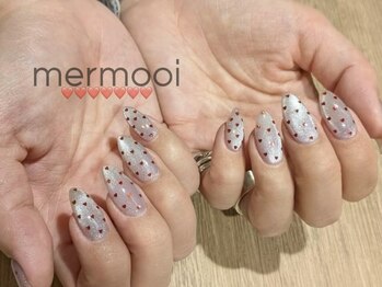 メルモーイ(mermooi)/ハートホロネイル