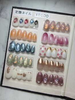 ワンカラージェルネイルショップ イオン新潟東店/荒井指名定額ネイル1
