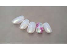 アリストネイル(Arist nail)/【グラデ＋オーロラヴェール】