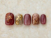 ルフトエーデ(LUFT Ode)/【Art 10】ボルドーネイル