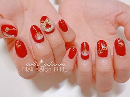 クリスマスネイル